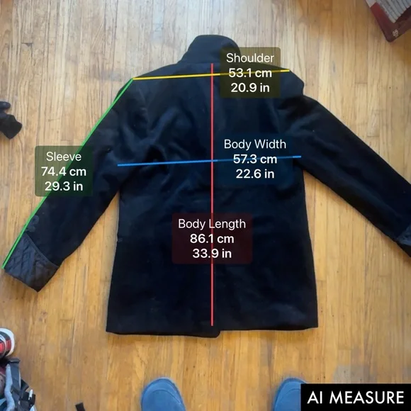 LAUREN Quilted-Satin-Trim Wool-Blend Coat - Picture 6 of 16